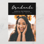 Premium Script Afstuderen bewerkbaar Afstuderen Aankondiging (Voorkant)