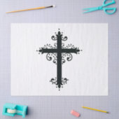 Premium Sierkunst Gekerfde Kruis Kunst Tissuepapier (Craft)