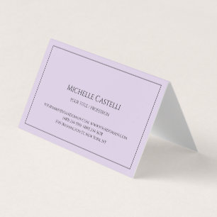 Premium Silk Professional, uniek, klassiek eenvoud Visitekaartje