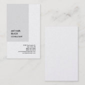 Premium - speciale, moderne minimalistische superm visitekaartje (Voorkant / Achterkant)