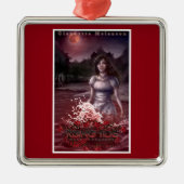 Premium Square Hoesje Rising Tide Ornament (Voorkant)