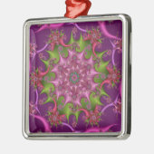 Premium Square Kaleidoscope Ornament #2 (Links)