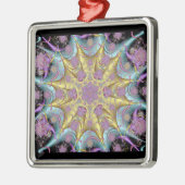 Premium Square Kaleidoscope Ornament #3 (Links)