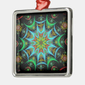 Premium Square Kaleidoscope Ornament #5 (Links)