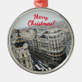 Premium Square Ornament van Madrid (Voorkant)