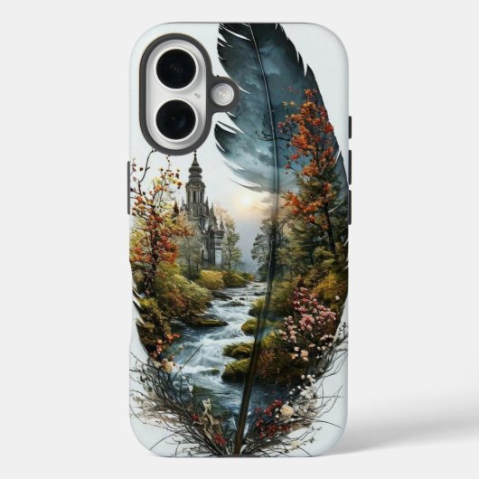 Premium tegelontwerp iPhone hoes (Achterkant)