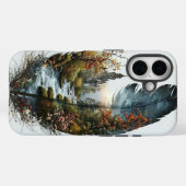 Premium tegelontwerp iPhone hoes (Achterkant (horizontaal))