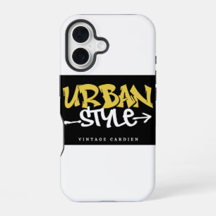 Premium telefoonhoesje met urbane stijlprint iPhone 16 hoesje