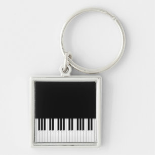 Premium-toetsenbord - Piano-toetsen zwart wit Sleutelhanger