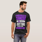 Premium Tri-Blend Pancreaskanker Krijger T-shirt (Voorkant volledig)