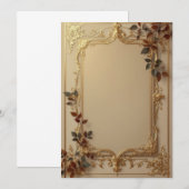 PREMIUM Uitnodigingskaart Ontwerp Kaart (Voorkant / Achterkant)