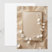 PREMIUM Uitnodigingskaart Ontwerp Kaart (Voorkant / Achterkant)