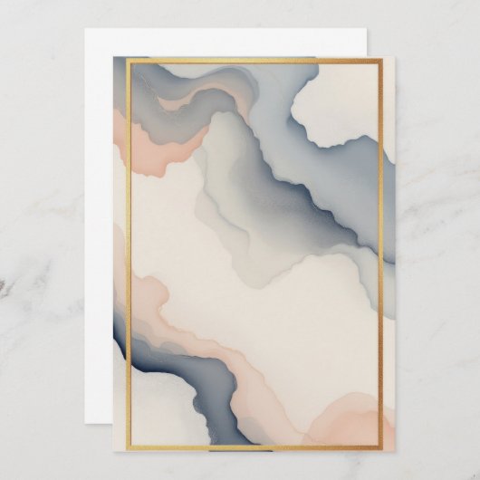 PREMIUM Uitnodigingskaart Ontwerp Kaart (Voorkant / Achterkant)