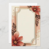 PREMIUM Uitnodigingskaart Ontwerp Kaart (Voorkant / Achterkant)