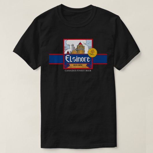 Premium van Elsinore Beer New & Enhanced Retro 80 T-shirt (Design voorkant)