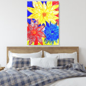 Premium verpakt canvas (glans) contrasteren afdruk (Insitu (Slaapkamer))