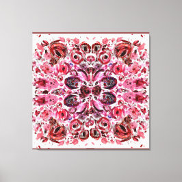 Premium verpakt Canvas (glans) Passion Red