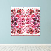 Premium verpakt Canvas (glans) Passion Red (Insitu (Houten vloer))