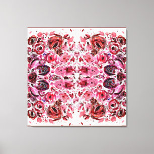 Premium verpakt Canvas (glans) Passion Red Afdruk