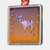 Premium Vierkant Ornament Mandala Herten (Links)