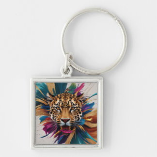 Premium vierkante sleutelhanger