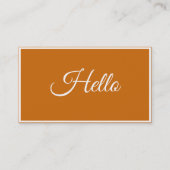 Premium Visitekaartje (Voorkant)