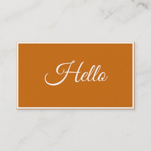 Premium Visitekaartje (Voorkant)