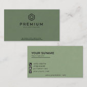 Premium-Visitekaartje Visitekaartje (Voorkant / Achterkant)