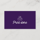 Premium-Visitekaartje Visitekaartje (Achterkant)