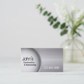 Premium - Visitekaartje voor de constructie van ro (Staand voorkant)