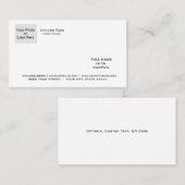 Premium Visitekaartjes - Aangepaste Folie/Getextur (Voorkant / Achterkant)