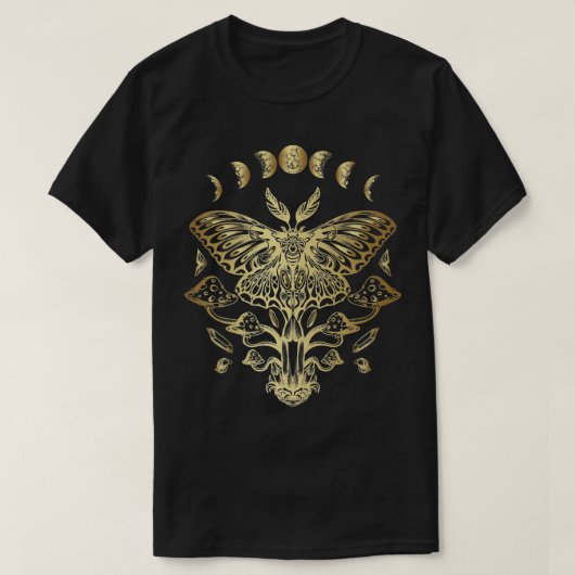 Premium voor gothic moth en Moth Moth T-shirt (Design voorkant)