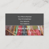 Premium voor snoep op suikerbiet visitekaartje (Achterkant)