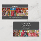 Premium voor snoep op suikerbiet visitekaartje (Voorkant / Achterkant)