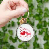 Premium voor valentijnen sleutelhanger (Hand)