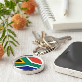 Premium voor Zuid-Afrika-sleutelhanger Sleutelhanger (Zijkant)