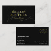 Premium Wine Retailer Visitekaartje Contactkaartje (Voorkant / Achterkant)