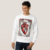 Premium wit t shirt statement draag je attitude (Voorkant volledig)