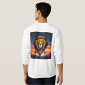 Premium wit t shirt statement draag je attitude (Achterkant volledig)