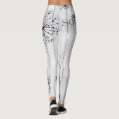 Premium witte leggings | Glad, Ademend & Flexibel (Achterkant)