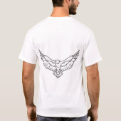 Premium Witte T-shirt (Achterkant)