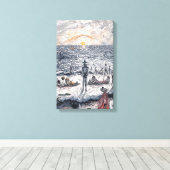 Premium - Wrapped Canvas (Insitu (Houten vloer))