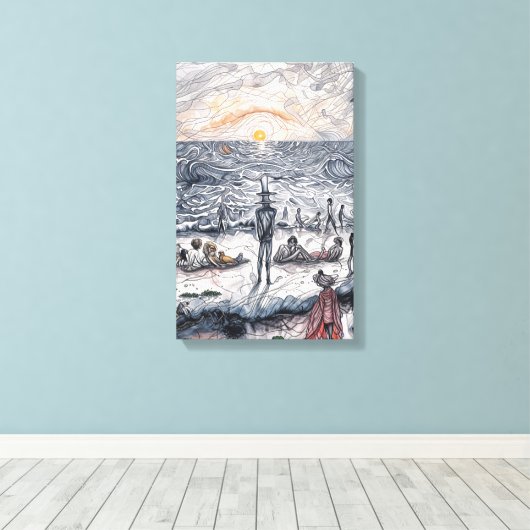 Premium - Wrapped Canvas (Insitu (Houten vloer))