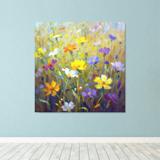 Premium Wrapped Canvas (Insitu (Houten vloer))