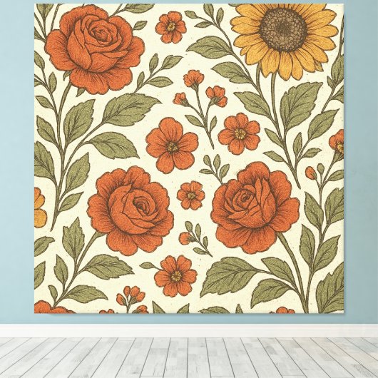 Premium Wrapped Canvas (Insitu (Houten vloer))