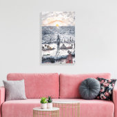 Premium - Wrapped Canvas Afdruk (Insitu (Woonkamer))