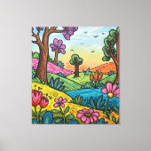 Premium Wrapped Canvas Custom (40.00" x 44.30") (Voorkant)