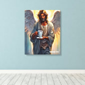 - Premium - Wrapped Canvas (gloss) Afdruk (Insitu (Houten vloer))