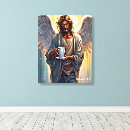 - Premium - Wrapped Canvas (gloss) Afdruk (Insitu (Houten vloer))