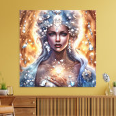 - Premium - Wrapped Canvas (gloss) Afdruk (Insitu (Woonkamer))